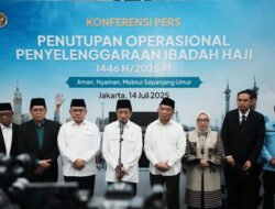Operasional Haji 2025 Resmi Ditutup, Menag: 447 Wafat, 3 Jemaah Masih Hilang