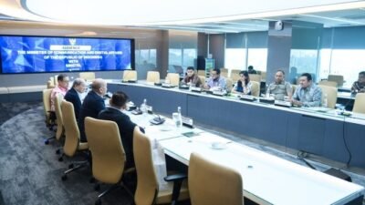 Menkomdigi Jajaki Kolaborasi Digital Regional dengan Singtel