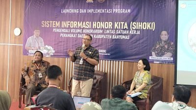 Sihoki, Inovasi Banyumas untuk Efisiensi dan Kepatuhan Anggaran. Foto: Dok Pemkab Banyumas