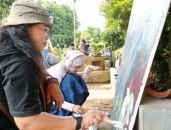 Pameran Seni Rupa di Taman Literasi Purwokerto, Suara Seniman Lokal di Tengah Minimnya Dukungan