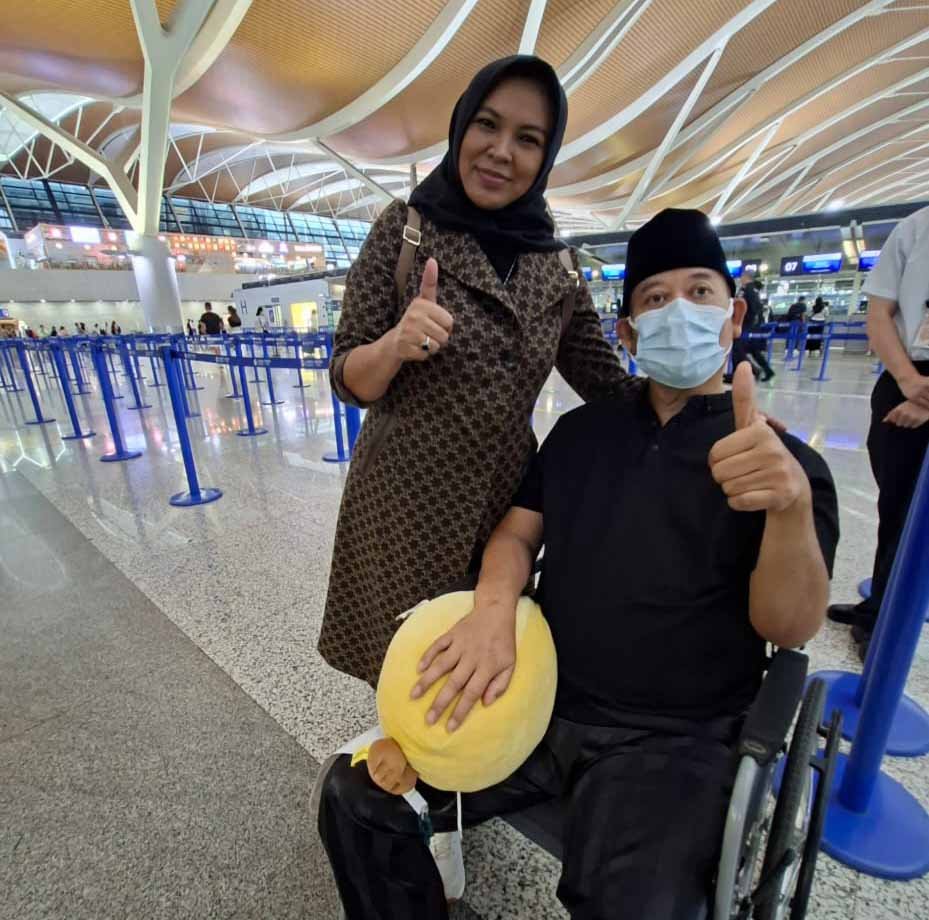 Ahmad Husein Pulang ke Indonesia Usai Jalani Perawatan di China, Kondisi Mulai Membaik