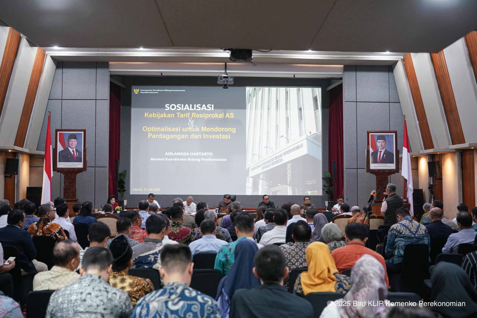 Pemerintah Sosialisasi Pelaku Usaha dan Asosiasi