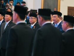 Presiden Prabowo Lantik 8 Dubes LBBP RI di Istana Negara