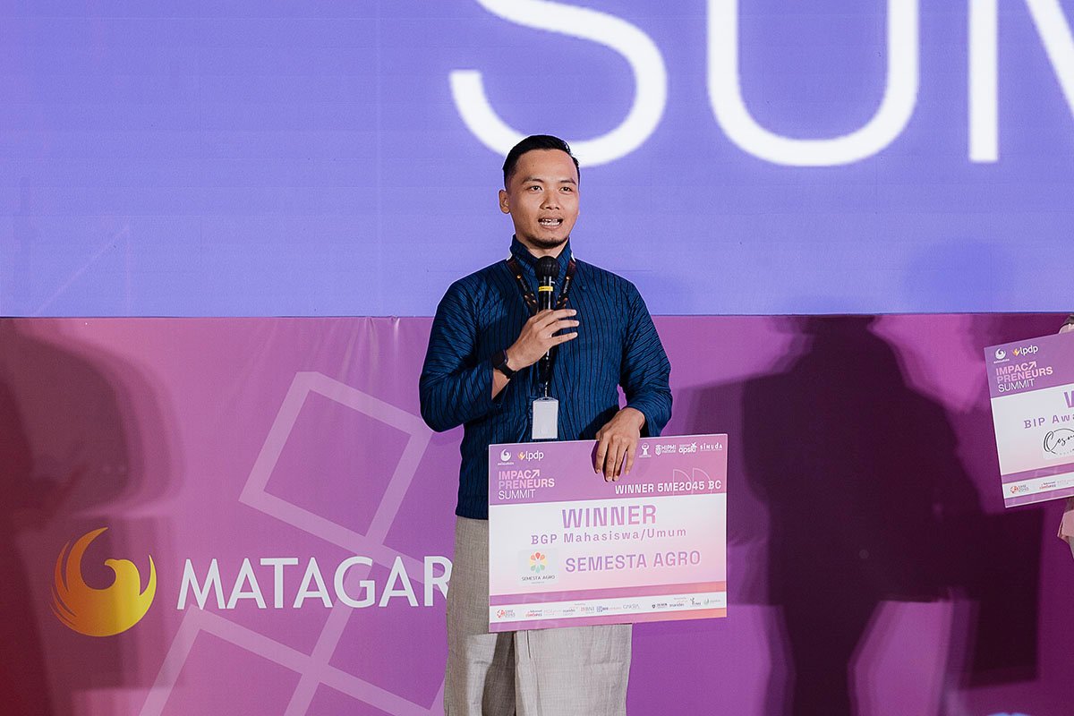 Fokus Dorong Petani Muda, Semesta Agro Raih Gelar Tertinggi Impactpreneur LPDP 2025
