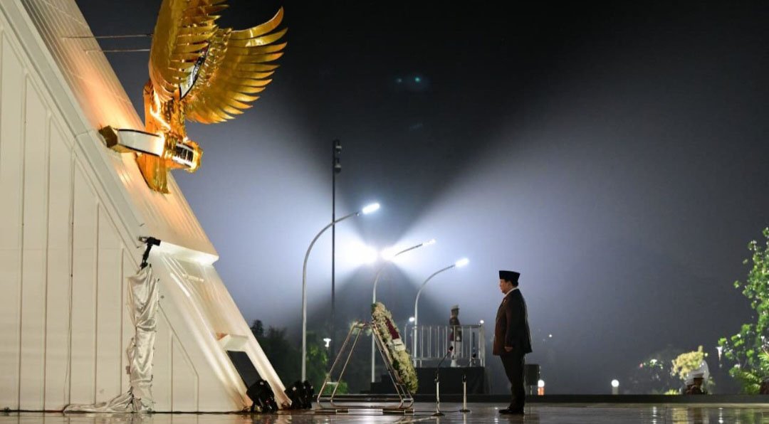 Presiden Prabowo Pimpin Ziarah Nasional di TMP Kalibata pada HUT ke-80 RI