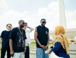 Rapper AS Melly Mike Jelajahi Jakarta Sebelum Meriahkan Festival Pacu Jalur Tradisional 2025