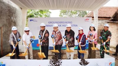 Groundbreaking Rumah Layak Huni Astra di Banyumas, Ada 165 Unit!