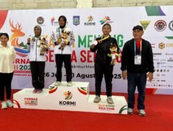 Mahasiswi Hukum Unsoed Sabet 4 Medali Karate di FORNAS VIII NTB 2025