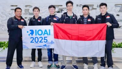 Debut Gemilang, Indonesia Raih 4 Medali di Olimpiade AI Internasional