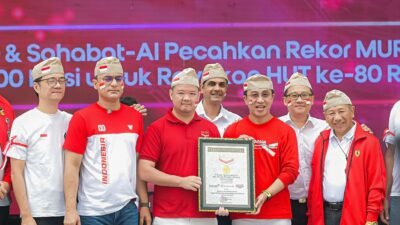 AI Lokal Ciptakan 5.000 Puisi, Indosat Raih Rekor MURI di HUT ke-80 RI