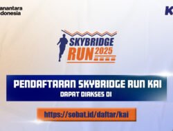 Daop 5 Purwokerto Catat 1.720 Pendaftar Sky Bridge Run, Target 3.000 Peserta