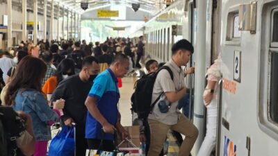 Libur Panjang Maulid Nabi, Ribuan Penumpang Kereta Api Padati Daop 5 Purwokerto