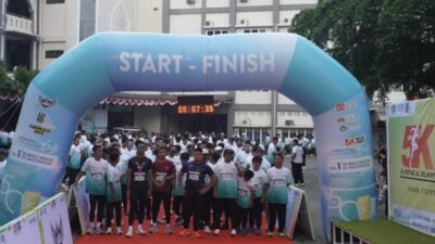 Serunya Muslim Fun Run di Purwokerto yang Diikuti Ratusan Peserta