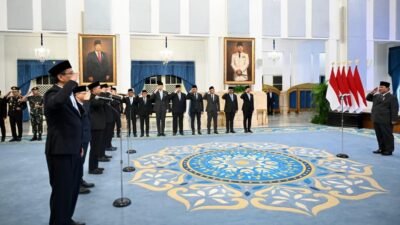 Presiden Prabowo Resmi Reshuffle Kabinet, Lantik Empat Menteri dan Satu Wakil Menteri Baru