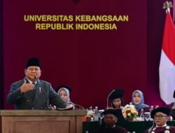 Presiden Prabowo Sampaikan Empat Prinsip Kepemimpinan Efektif di Sidang Senat Terbuka UKRI