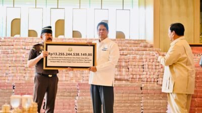 Penampakan Uang Rp13,25 Triliun Korupsi CPO yang Diserahkan Kejaksaan Agung ke Kemenkeu
