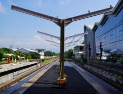 Pembangunan Peron Tinggi Stasiun Purwokerto Capai 66,5 Persen, Target Rampung Desember 2025