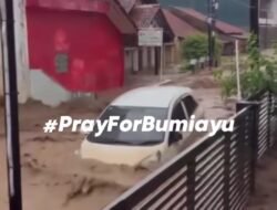 Banjir di Bumiayu Brebes Viral di Media Sosial, Warganet Minta Warga Tetap Waspada