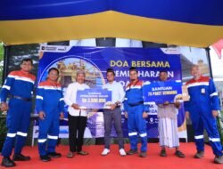 Kilang Pertamina Cilacap Gelar Doa Bersama dan Baksos Saat Pemeliharaan Floating Hose