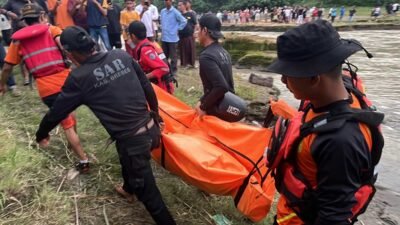 Pemancing Tewas Tenggelam di Sungai Pemali