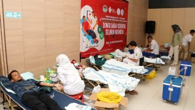 Donor Darah Serentak Nasional HUT ARSADA Ke-25 Wilayah Banyumas Digelar Di RSUD Banyumas