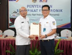 Daop 5 Purwokerto Terima 10 Sertipikat Tanah dari BPN Cilacap, Perkuat Legalitas Aset Negara