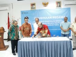 Bupati Banyumas Sadewo Minta PERUMDA Tirta Satria Terus Tingkatkan Kualitas Pelayanan