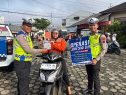 Satlantas Polres Purbalingga Ajak Karyawan PT Indokores Tertib Berlalu Lintas