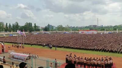 Pelantikan 13.149 Pramuka Garuda Banyumas Siap Pecahkan Rekor MURI