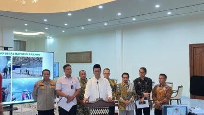 Pemerintah Tindak Cepat Masuknya 250 Ton Beras Ilegal di Sabang