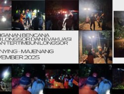 Longsor di Majenang, 8 Rumah Tertimbun dan Sejumlah Warga Masih Hilang!