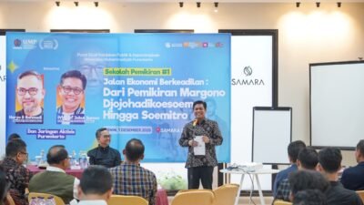 UMP Gelar Sekolah Pemikiran #1 Bahas Ekonomi Berkeadilan dari Margono hingga Sumitro