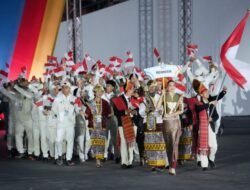 Beri Dukungan Langsung, Menpora Erick Thohir Hadiri Pembukaan SEA Games 2025 Thailand