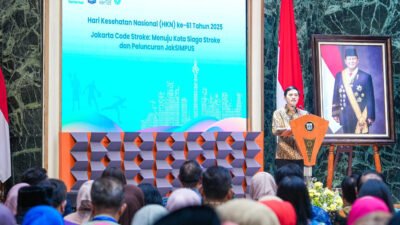 Jakarta Luncurkan Program Siaga Stroke 2026, Wamenkes Tekankan Pentingnya Penanganan dalam 4,5 Jam