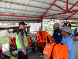 Libur Sekolah Berakhir, Polisi Perketat Pengamanan Wisata Air Sorjem di Sungai Serayu