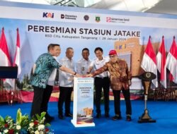 Stasiun Jatake Diresmikan, Simpul Baru Transportasi Perkotaan Tangerang Berbasis Kolaborasi