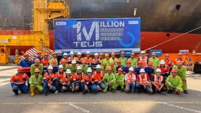 Terminal Peti Kemas Semarang Tembus 1 Juta TEUs, Dorong Daya Saing Logistik Jawa Tengah
