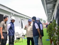 Tinjau Rumah Hunian Danantara, Presiden Prabowo Apresiasi Penanganan Pascabencana Sumatra