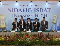 Pemerintah Tetapkan 1 Ramadan 1447 H Jatuh 19 Februari 2026