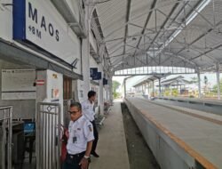 Tingkatkan Kenyamanan Pelanggan, PT Kereta Api Indonesia Daop 5 Revitalisasi Stasiun Maos