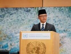 Di Jenewa, Sugiono Soroti Stagnasi Perlucutan Senjata Global