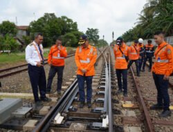 KAI Daop 5 Purwokerto Cek Jalur Kroya–Langen, Pastikan Kesiapan Angkutan Lebaran 2026