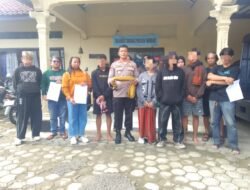 Polisi Banyumas Gagalkan Dugaan Tawuran Remaja Saat Patroli Dini Hari Ramadan