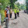 Masih Ditemukan Jalan Berlubang di Jalur Mudik Purbalingga