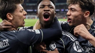 Real Madrid Depak Manchester City, PSG, Arsenal, dan Sporting Lisbon Lolos ke Perempat Final