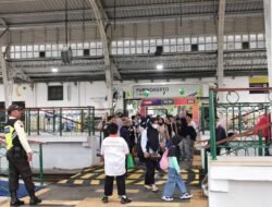 Hari ini Puncak Kedatangan Penumpang di Stasiun Wilayah Daop 5 Purwokerto