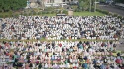 Warga Muhammadiyah Banyumas Gelar Salat Id di Alun-alun Purwokerto