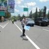 Polres Klaten Tarik Arus di Exit Tol Prambanan, Kemacetan Arah Yogyakarta Berhasil Dikendalikan