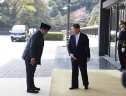 Prabowo Temui Kaisar Jepang Naruhito, Bahas Isu Strategis hingga Pererat Hubungan Persahabatan