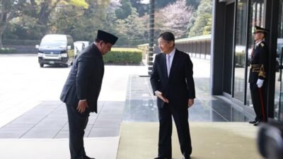 Prabowo Temui Kaisar Jepang Naruhito, Bahas Isu Strategis hingga Pererat Hubungan Persahabatan